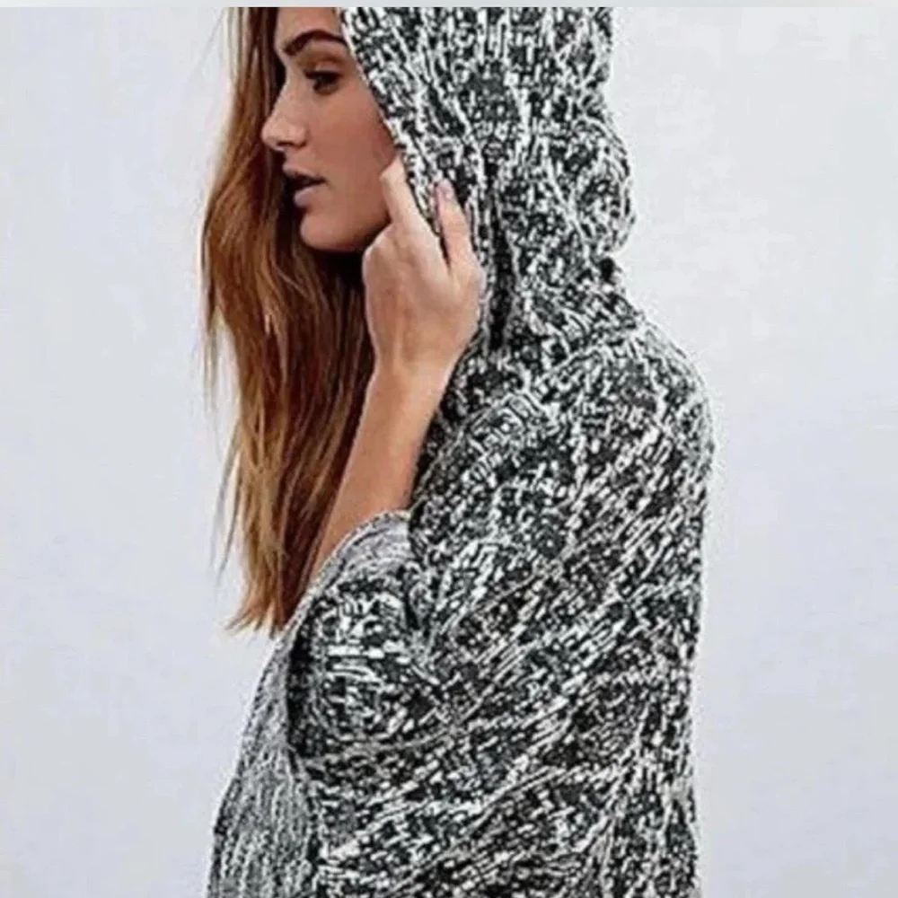 Free People Santa Fe Jacquard Zippered Kimono - Size Large - Picture 3 of 8